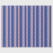Amerikanische Flagge Geschenkpapier (Flach)