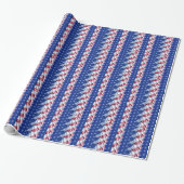 Amerikanische Flagge Geschenkpapier (Ungerollt)