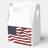 Amerikanische Flagge Geschenkschachtel (Geöffnet)