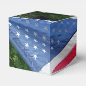 Amerikanische Flagge Geschenkschachtel (Rückseite)