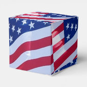 Amerikanische Flagge Geschenkschachtel (Rückseite)