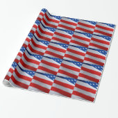 Amerikanische Flagge, Geschenkverpackung Geschenkpapier (Ungerollt)