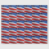 Amerikanische Flagge, Geschenkverpackung Geschenkpapier (Flach)