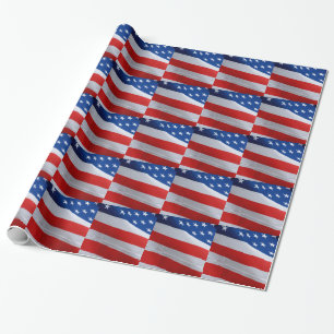 Amerikanische Flagge, Geschenkverpackung Geschenkpapier