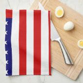 Amerikanische Flagge Geschirrtuch (Viertel Falte)
