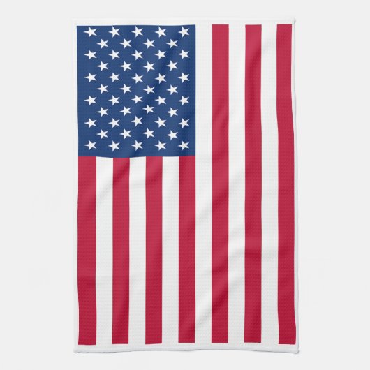 Amerikanische Flagge Geschirrtuch (Vertikal)