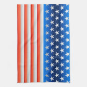 Amerikanische Flagge Geschirrtuch (Vertikal)