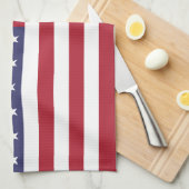 Amerikanische Flagge Geschirrtuch (Viertel Falte)