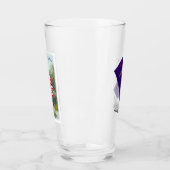 Amerikanische Flagge Glas (Links)