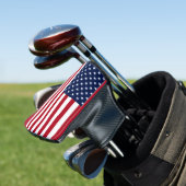 Amerikanische Flagge Golf Headcover (In Situ)