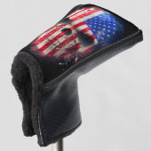 Amerikanische Flagge Golf Headcover (3/4 Vorderseite)