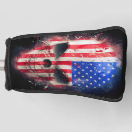 Amerikanische Flagge Golf Headcover