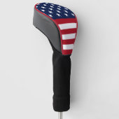Amerikanische Flagge Golf Headcover (angewinkelt)