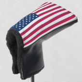 Amerikanische Flagge Golf Headcover (3/4 Vorderseite)