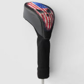 Amerikanische Flagge Golf Headcover (angewinkelt)