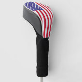 Amerikanische Flagge Golf Headcover (angewinkelt)