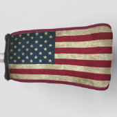 Amerikanische Flagge Golf Headcover (Vorderseite)