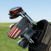 Amerikanische Flagge Golf Headcover (In Situ)