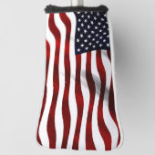 Amerikanische Flagge Golf Headcover (Rotieren 90)