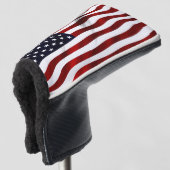 Amerikanische Flagge Golf Headcover (3/4 Vorderseite)