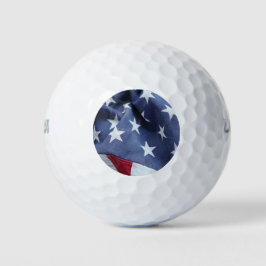 Amerikanische Flagge Golfball
