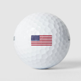 Amerikanische Flagge Golfball