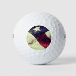 Amerikanische Flagge Golfball