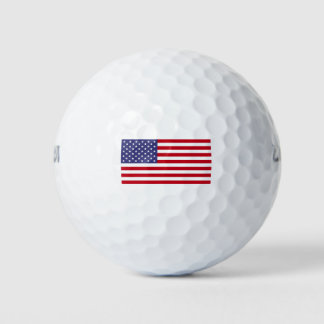 Amerikanische Flagge Golfball