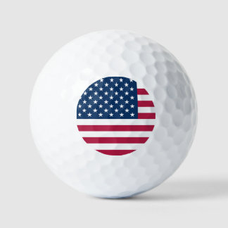 Amerikanische Flagge Golfball