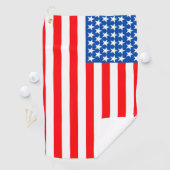 Amerikanische Flagge Golfhandtuch (Insitu)