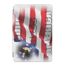 Amerikanische Flagge Gott segne Amerika Patriotisc