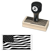 Amerikanische Flagge Gummistempel (Stempel)