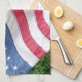 Amerikanische Flagge Handtuch (Viertel Falte)