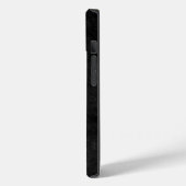 Amerikanische Flagge Hirsch auf Leder Case-Mate iPhone Hülle (Rückseite / Links)