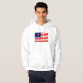 Amerikanische Flagge Hoodie (Vorne ganz)