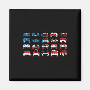 Amerikanische Flagge Hummer Essen USA Patriotismus Magnet