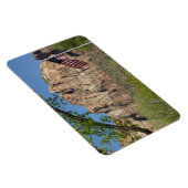 Amerikanische Flagge im Zion-Nationalpark I Magnet (Rechte Seite)