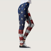 Amerikanische Flagge in den Leggings (Rechts)