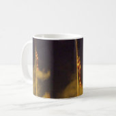 Amerikanische Flagge in der nächtlichen Tasse (Vorderseite Links)