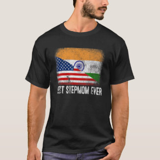 Amerikanische Flagge & Indianerflagge Beste Stepmu T-Shirt
