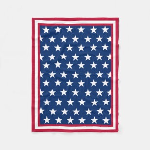Amerikanische Flagge Inspiriert Fleecedecke
