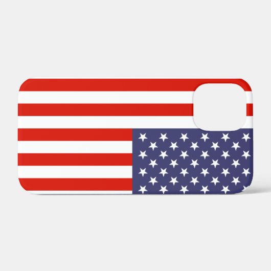 Amerikanische Flagge iPhone 12 Mini-Fall Case-Mate iPhone Hülle (Rückseite (Horizontal))