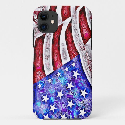 AMERIKANISCHE FLAGGE iPhone 5 Case-Mate-Fall Case-Mate iPhone Hülle (Rückseite)