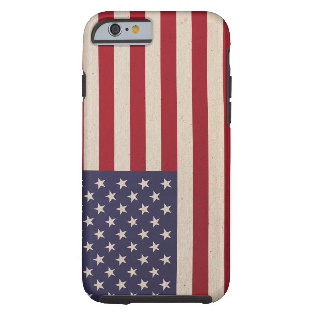Amerikanische Flagge iPhone 6/6s Fall Case-Mate iPhone Hülle (Rückseite)