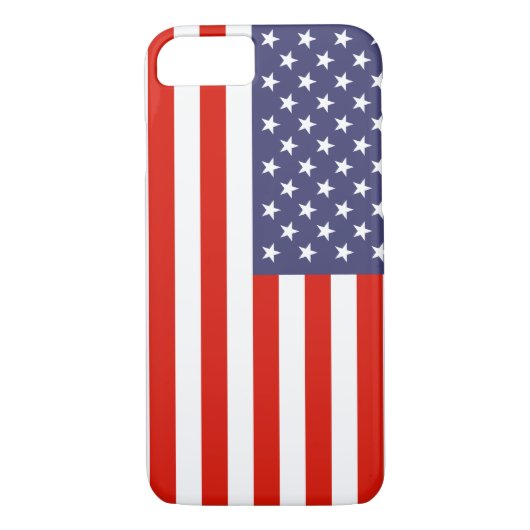 Amerikanische Flagge iPhone 7 Fall Case-Mate iPhone Hülle (Rückseite)