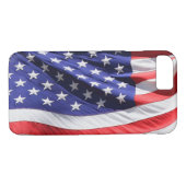 Amerikanische Flagge iPhone 7 Fall Case-Mate iPhone Hülle (Rückseite (Horizontal))