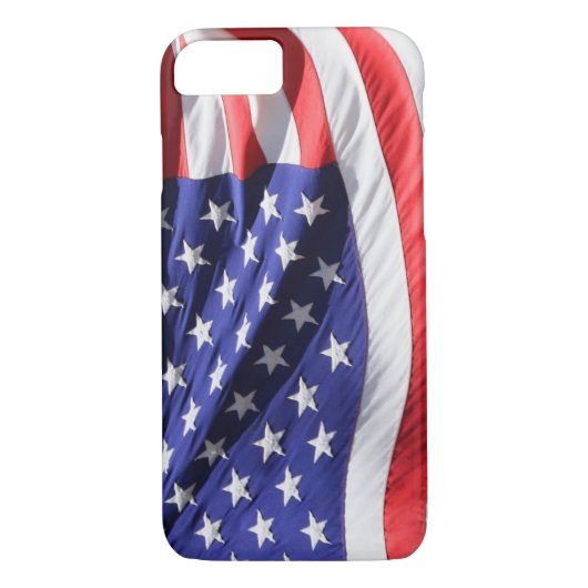 Amerikanische Flagge iPhone 7 Fall Case-Mate iPhone Hülle (Rückseite)