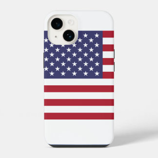 Amerikanische Flagge iPhone 14 Hülle