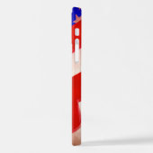 Amerikanische Flagge iPhone Hülle (Linke Seite)