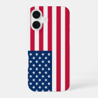 Amerikanische Flagge iPhone-Hülle
